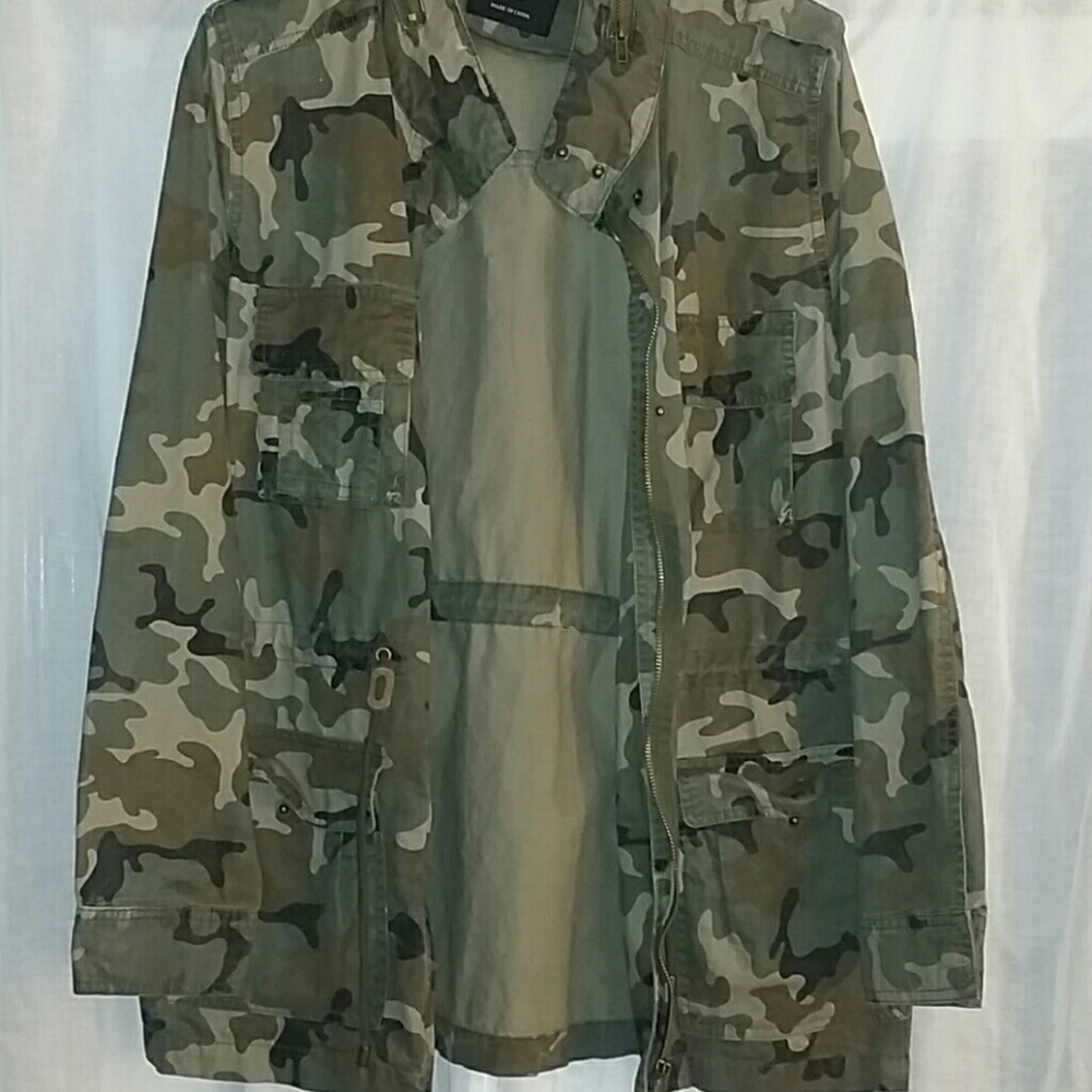 Forever 21 Camo Jacket